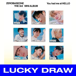 [LUCKY DRAW EVENT] ZEROBASEONE - 3rd MINI ALBUM [You had me at HELLO] (Digipack ver.) (9종 중 랜덤1종